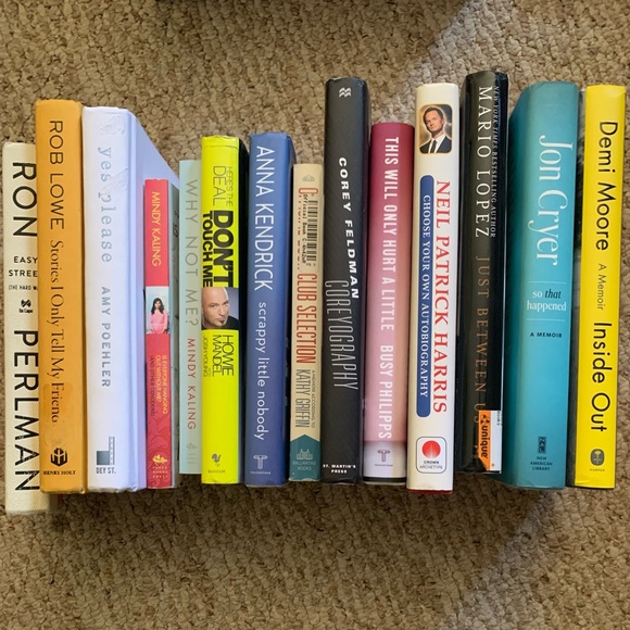 Celebrity Memoirs & Autobiographies - $7 each - Picture 2 of 4